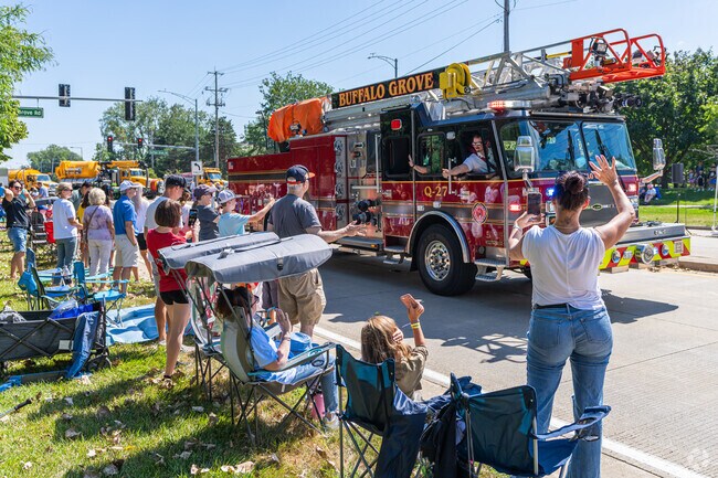 The Buffalo Grove Days Parade occurs annually in South Buffalo Grove.