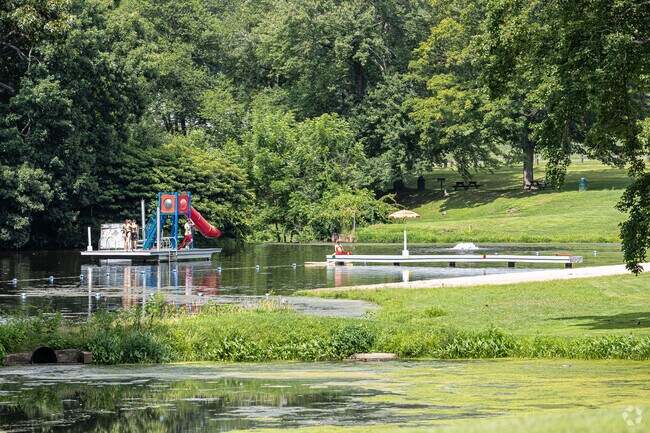 The Reservoir in East Windsor Park in a fun escape from Summer heat.