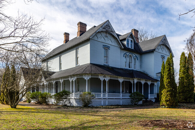 Falcon Rest was built in 1896 by Clay Faulkner and can be toured by visitors.
