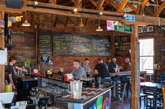 Rush on Main is a great place to grab a delicious meal and a cold beer in Zionsville.