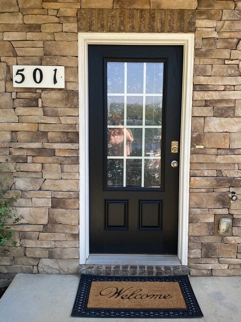 Corner unit. Xtra windows for natural light..