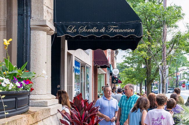 East Highland residents enjoy an evening at La Sorella di Francesca Restaurant in Naperville.