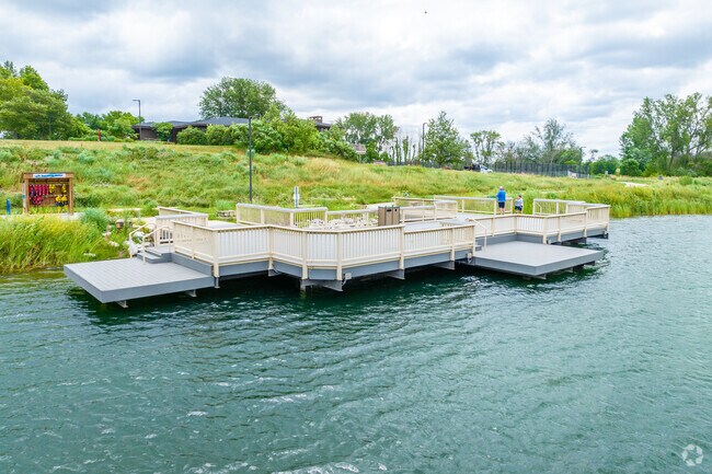 Anglers take to Terra Park Fishing Pier.