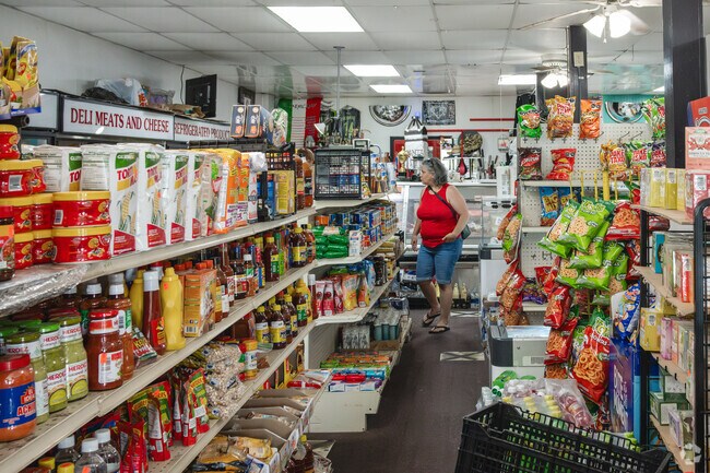 The La Comercial Supermarket is a great place to pick up some international food.