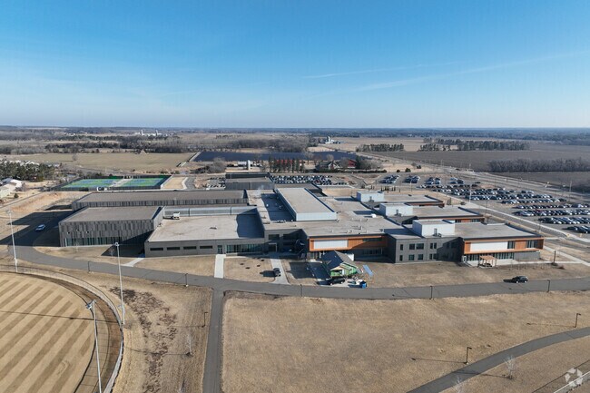 Sartell Senior High School serves grades 9-12.