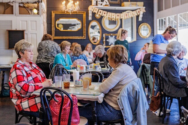 The Spring Creek Tea Room is a popular lunch spot in Ozark.