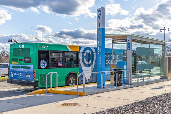Locals can jump on the bus from Rose Hill and be in downtown Milwaukee in 15 minutes.