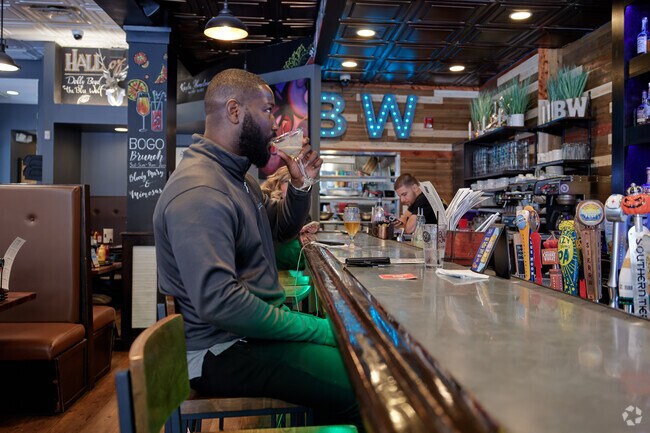 Blu Wolf Bistro is a popular gastropub for Cobbs Hill residents.