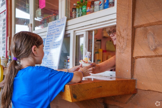 Go home with your ice cream in a cup and a cone from Naughty Nellie's in Andover.