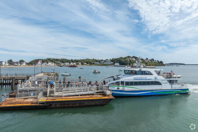 The ferry makes for a stress-free commute to Boston From Telegraph Hill.