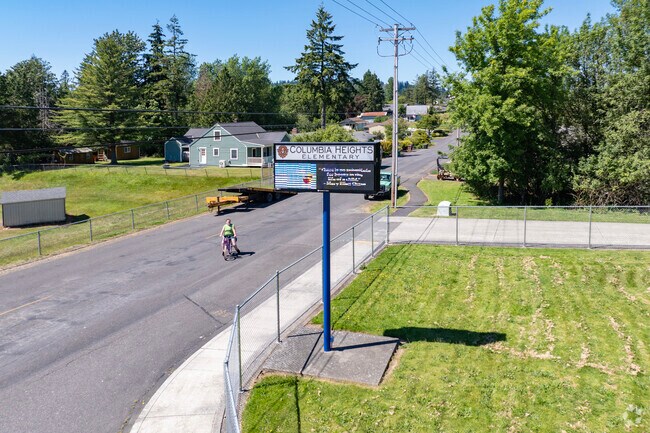 Columbia Heights Elementary is rated B-minus on Niche.