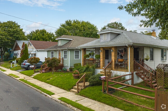 Bungalows with wide front porches and dormer windows can be found on quiet streets in Lower Chichester Township.