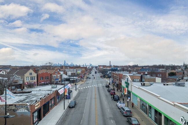 Enjoy the proximity to shops and restaurants in Brighton Park.