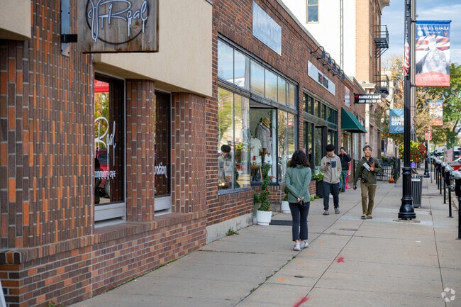 Lively sidewalks define downtown near the Southeast Rapid City.