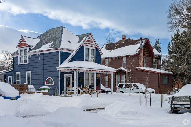 Most of the Victorian homes in Livingston have been restored to their former glory.