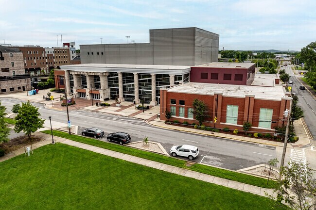 The Southern Kentucky Perforing Arts Center is located in Downtown Bowling Green.