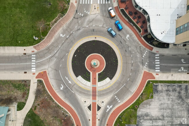 Downtown Muncie is just a couple miles from the neighborhood of Eastside.