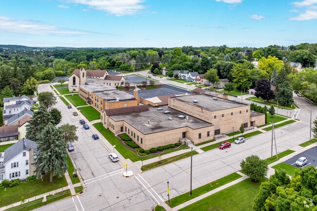 St. John the Baptist Catholic School in Plymouth.