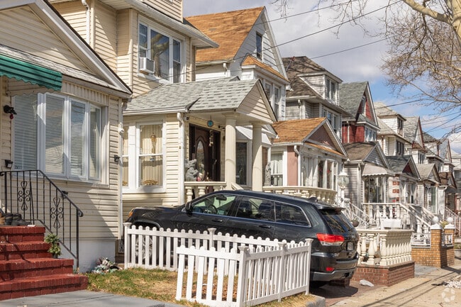 A row of homes in South Ozone Park.