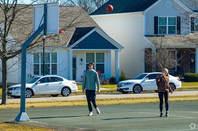 Albany Crossing Park is a neighborhood park with basketball courts.