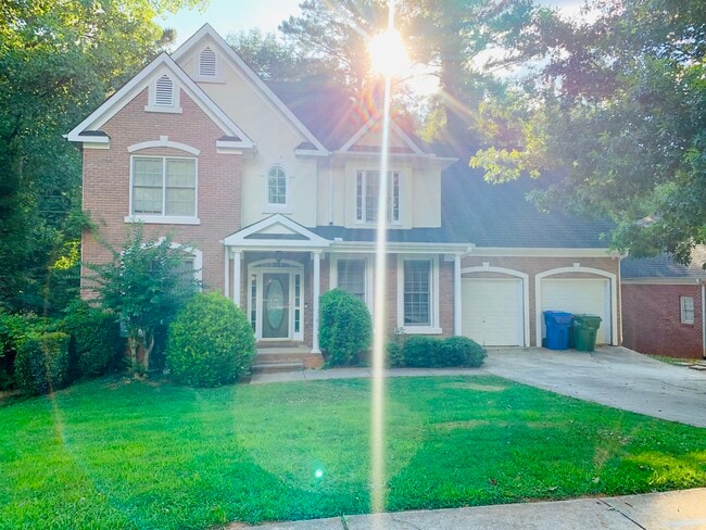 Accessible entrance is in the rear of this homethis home