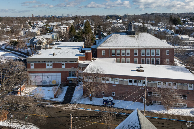 The Lincoln-Eliot Elementary School in Newton serves students in grades K-5.