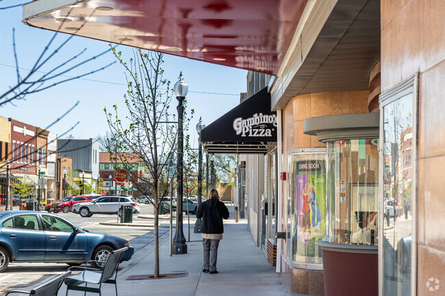 Gambino's Pizza offers Atchison thin and pan pies, sandwiches, wings, salads and more.