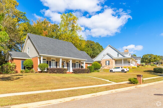 Second Creek features homes with Southern charm.