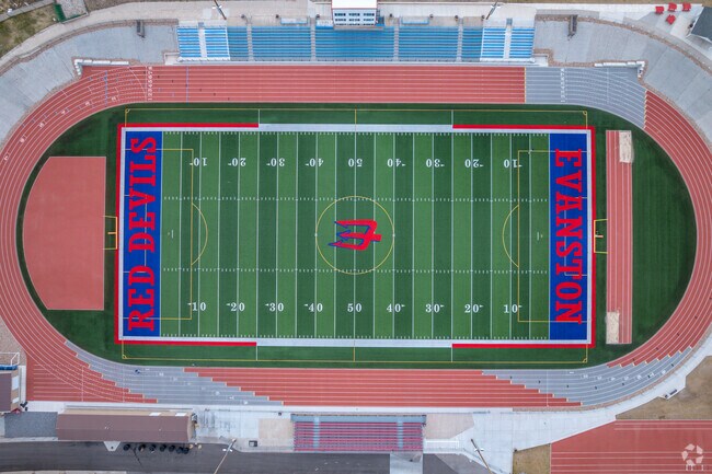 Plenty of activities are available at Evanston High School.