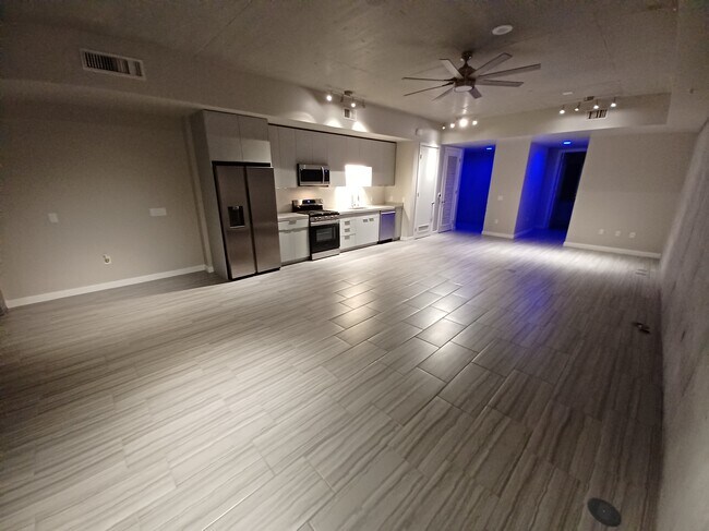 View Wide Kitchen from Dining Area