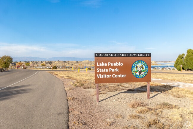Boaters enjoy Lake Pueblo State Park just minutes from Blende.