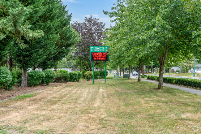 Tumwater High School has an enrollment of 1,111 students.