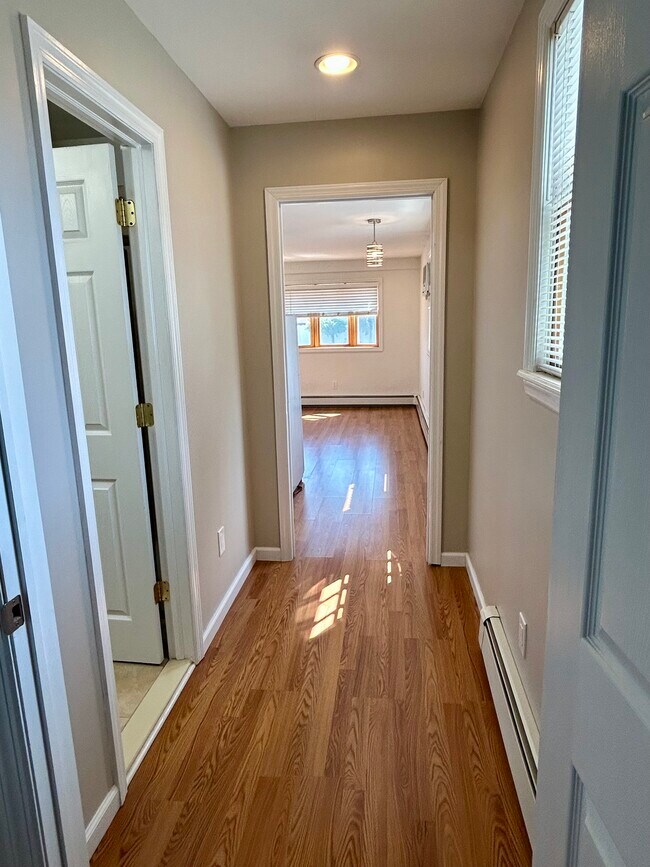 Hallway looking back at Living Room