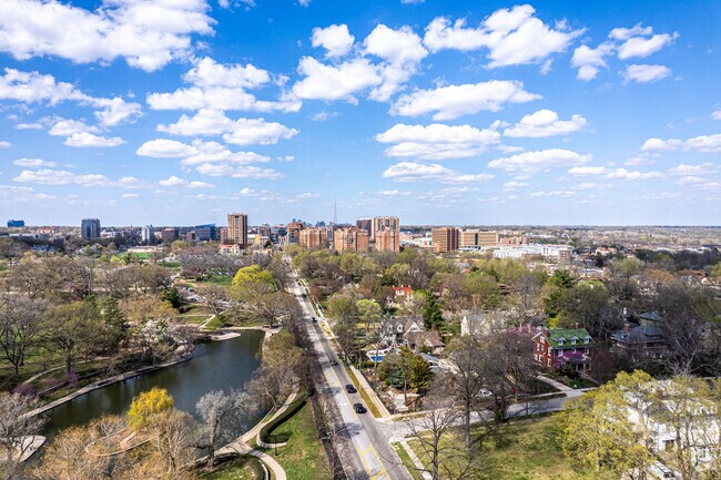 Morningside is about 6 miles from Downtown Kansas City