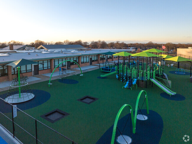 Ackerman School has 130 students.