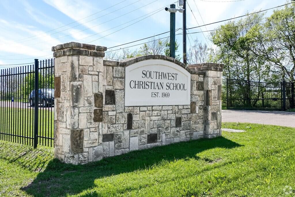 The Southwest Christian School - Lakeside Campus teaches students in grades 7-12.