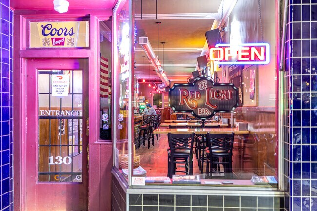 Restaurant Row is the name of the popular restaurants on Woodland Park Drive.