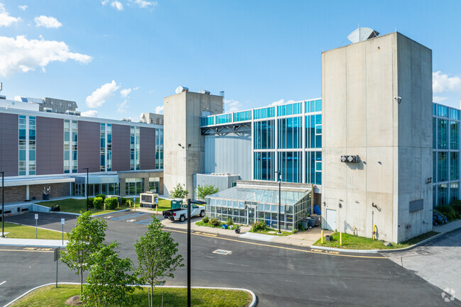 New London High School MultiMagnet School is attached to another STEM charter school.