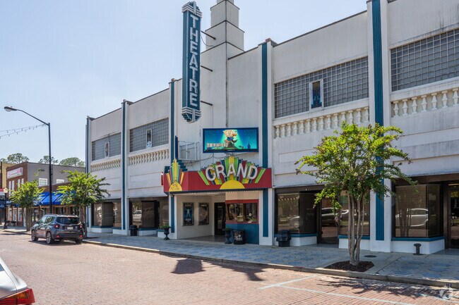 The Fitzgerald Grand Theatre is a restored Art Deco theater that now runs feature films.