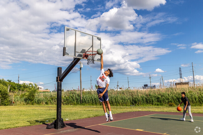 Mattano Park in Peterstown features several basketball courts.