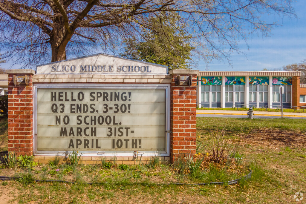 Sligo Middle School students from sixth to eighth grade.