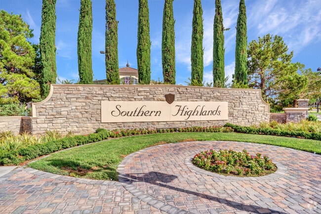 Southern Highlands is an upscale neighborhood in Las Vegas, NV.