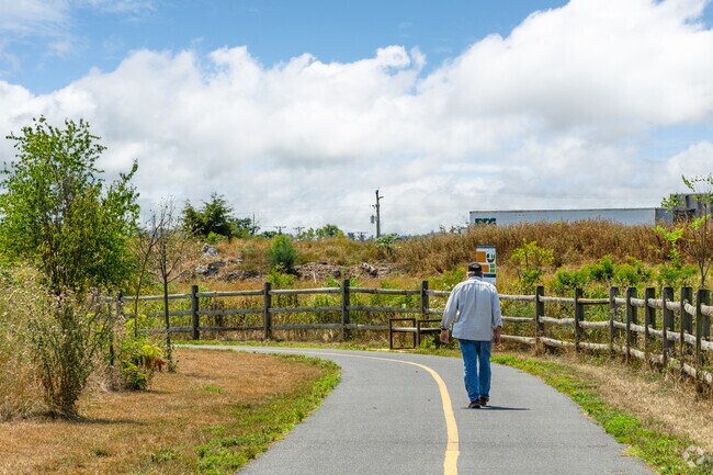 Get your steps in on the Northend Greenway trail that weaves through Park View.