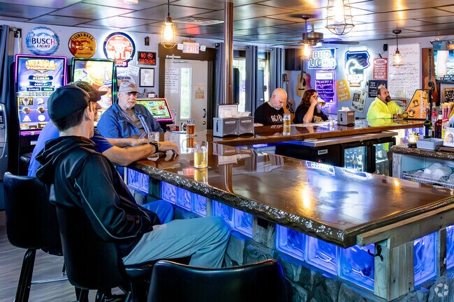 The Blue Goose Inn is a popular restaurant and watering hole in Barr.