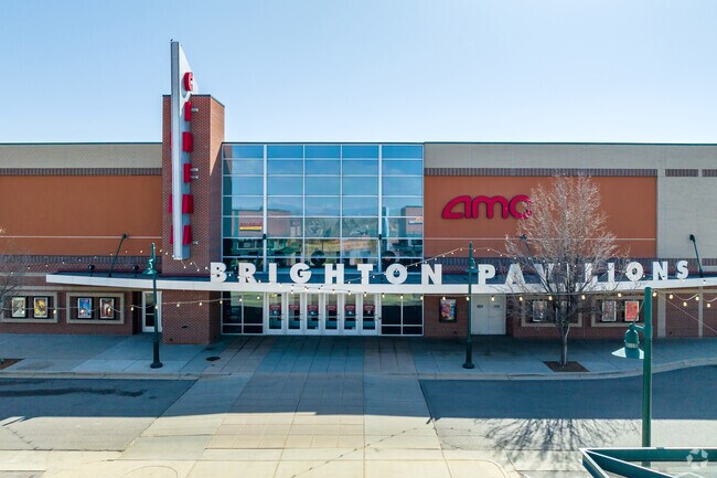 Watch a movie in the luxurious reclining seats at AMC Brighton 12 movie theater.