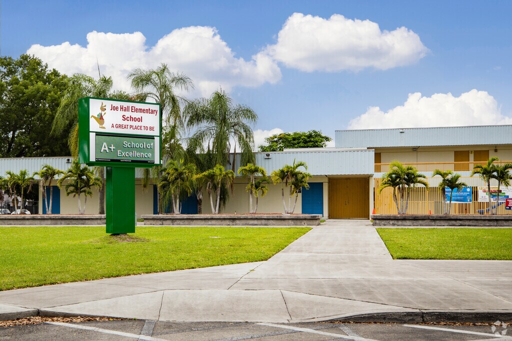 Joe Hall Elementary School has happy students and dedicated teachers.