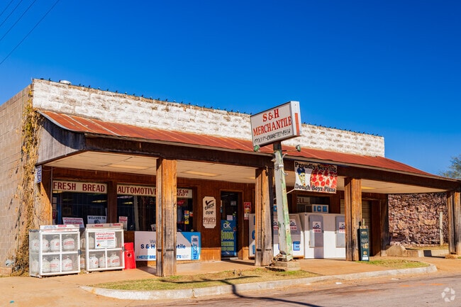 S & H Mercantile is the local Convenience store in the Luther.