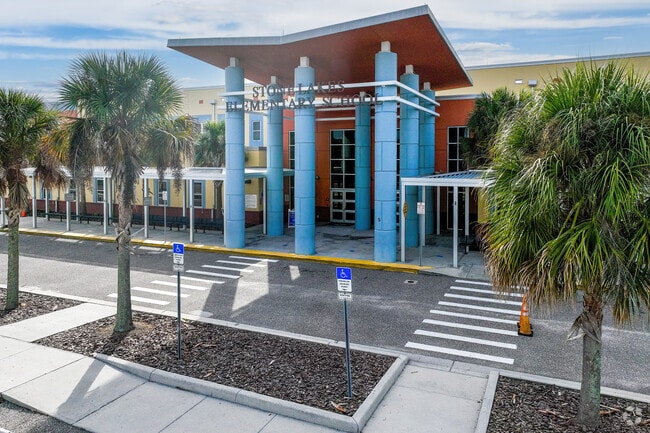 Welcome to the main entrance of Stone Lakes Elementary School.