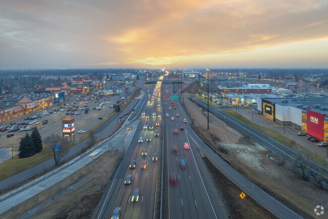 East Bloomington has access to 494 and 35W.