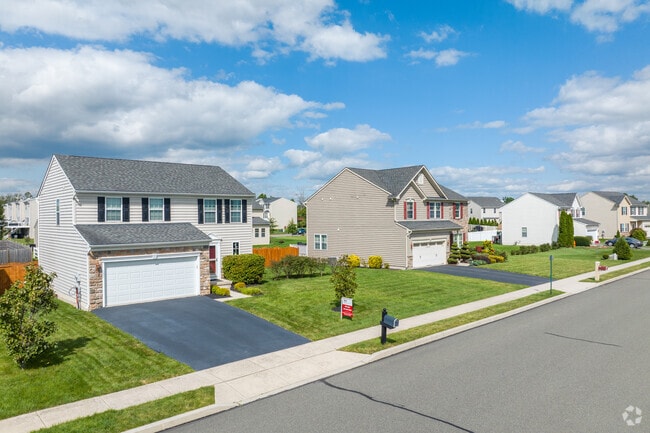 Modern Colonial homes in New Hanover Township are a great option for larger families.